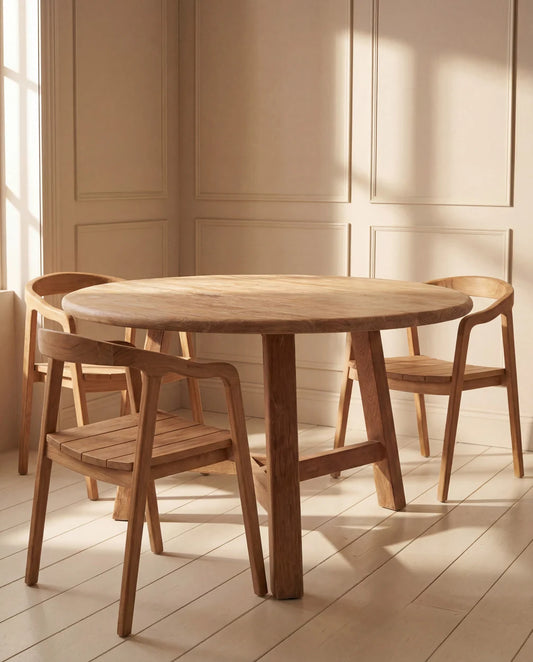 Noguchi-Esstisch aus Teakholz
