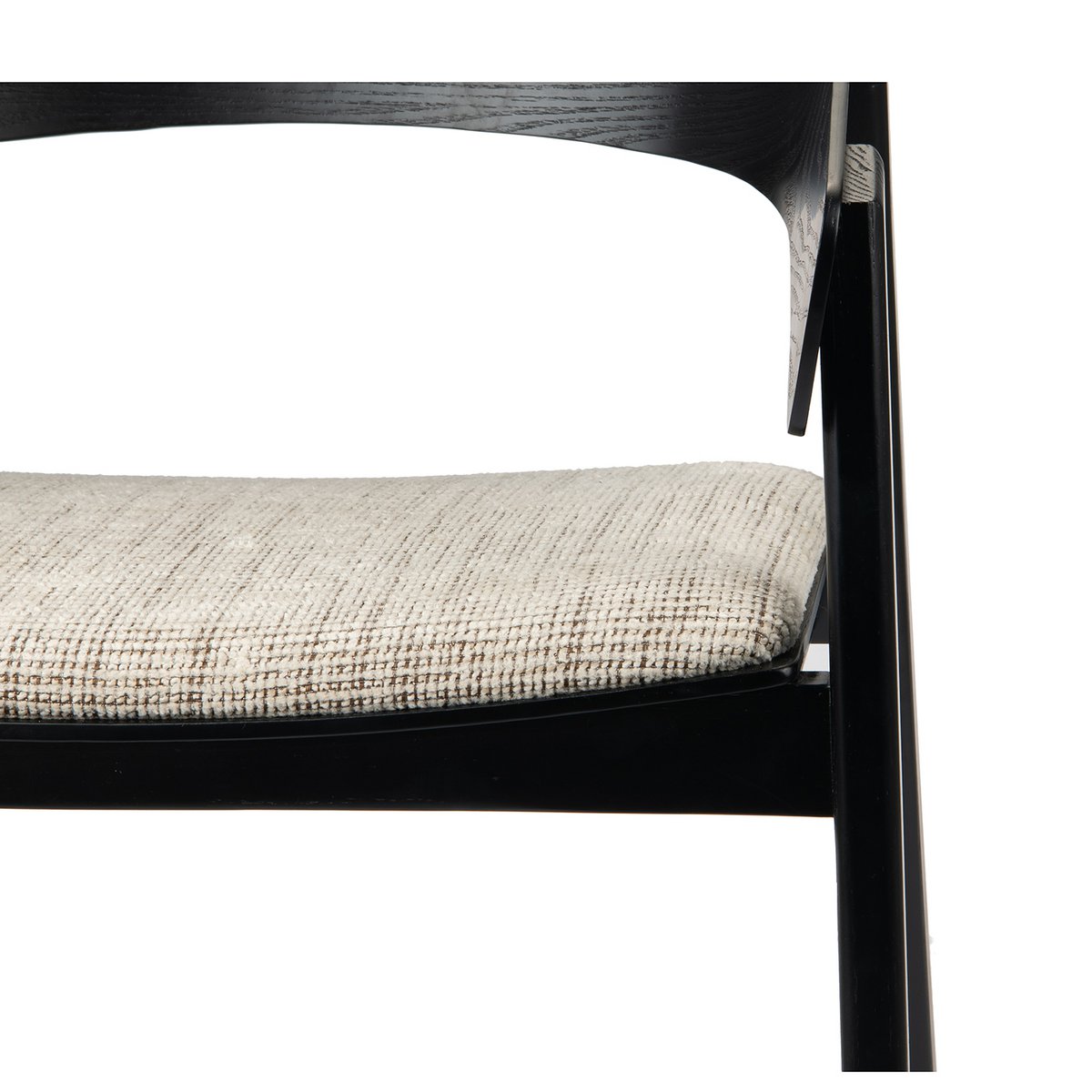 EDO Holzsessel (2er Set) schwarz