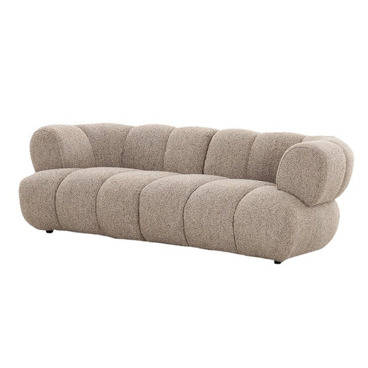 Sofa New York 2,5-Sitzer Sand Bouclé