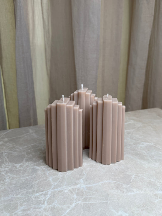 Step Form Candles | Set