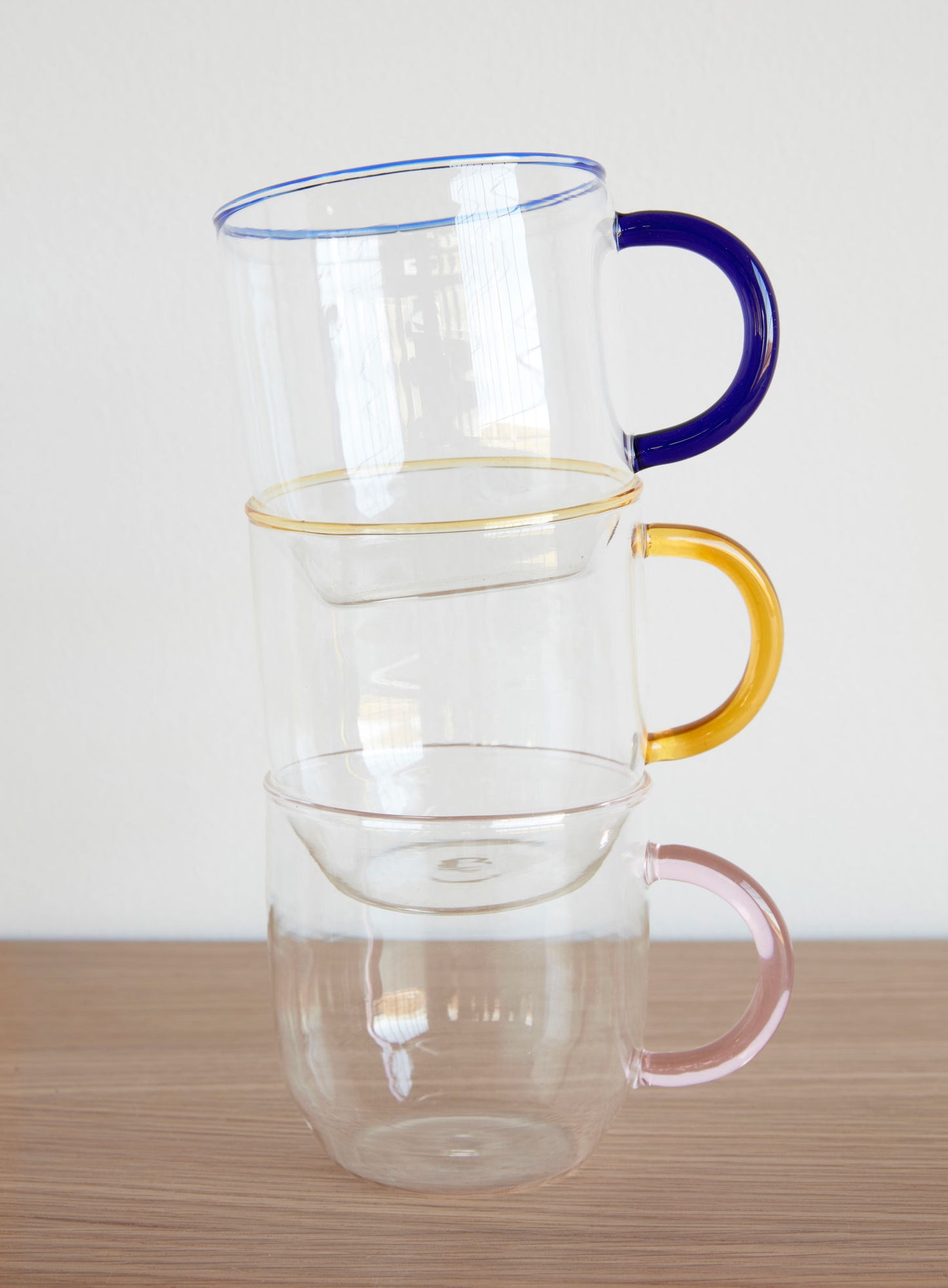 Hübsch Kiosk Glastasse Multifarben, 4er Set