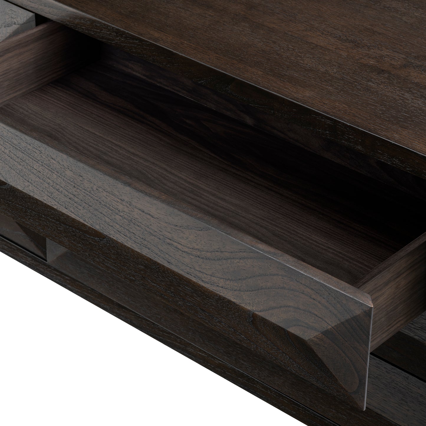 Eichholtz Kommode Denver mocha oak veneer brushed brass finish