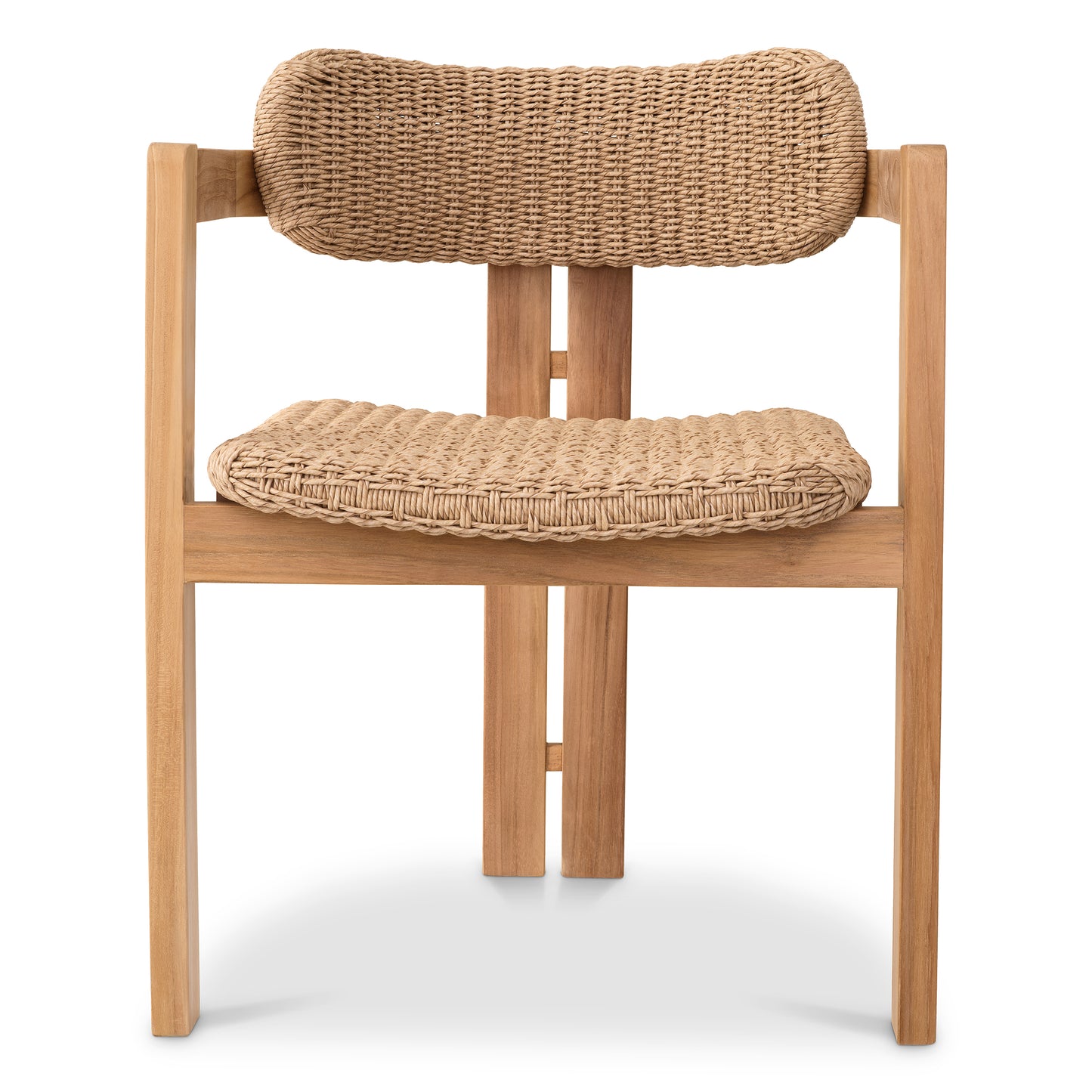 Eichholtz Outdoor Esszimmerstuhl Donato natural teak
