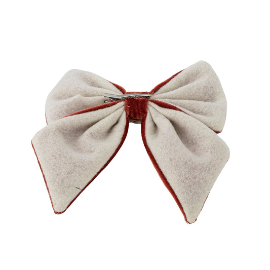 Bloomingville Ruby Dekoration Schleife, Rot, Polyester