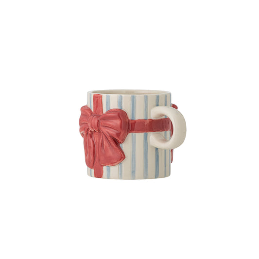 Bloomingville Bowie Becher, Blau, Steingut