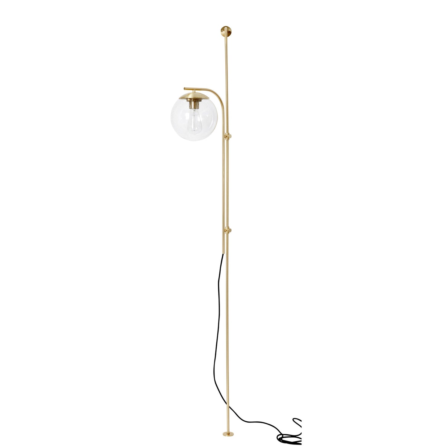 Hübsch Bubble Wand/Stehlampe Messingfarben