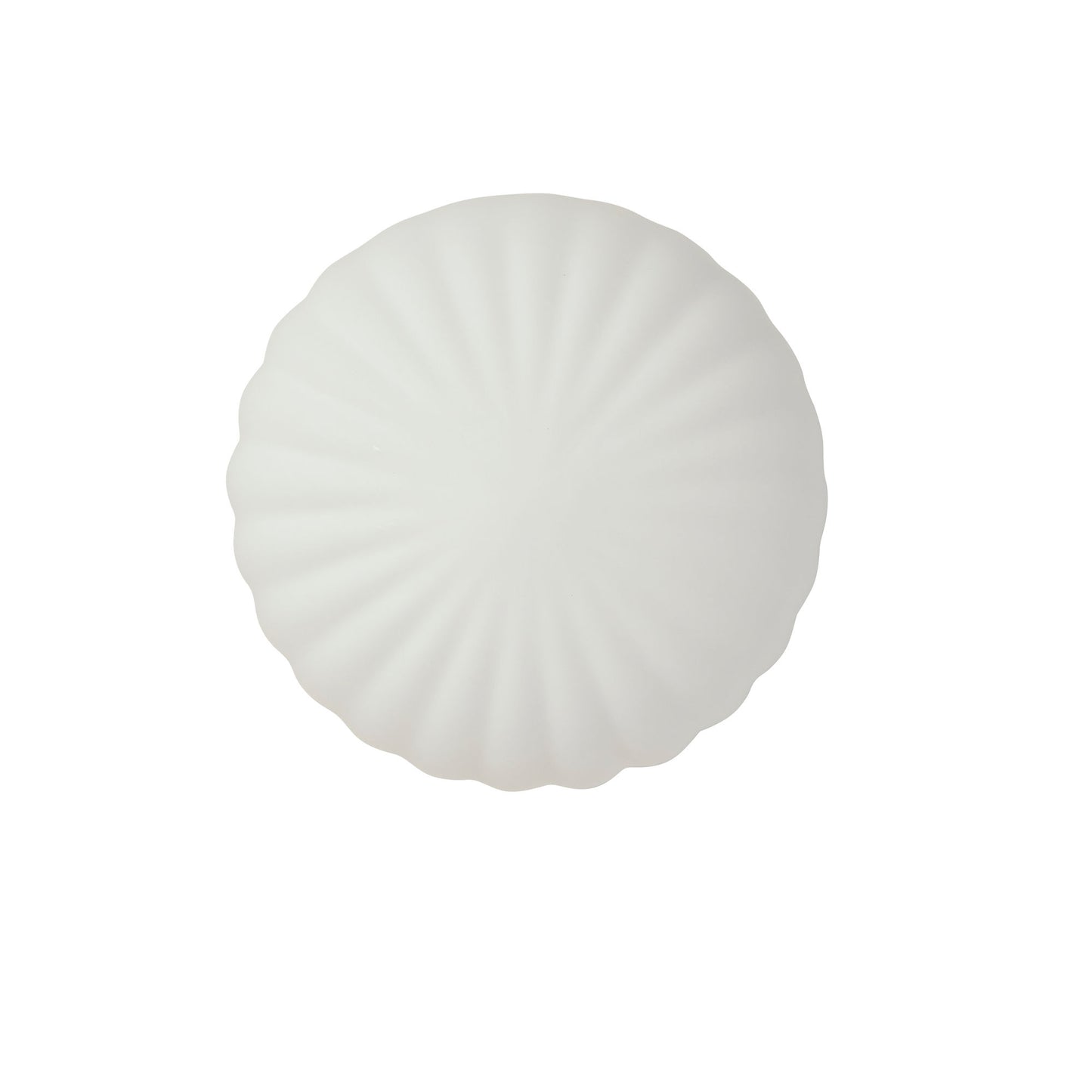Hübsch Kumu Lampe Ø18 Weiß