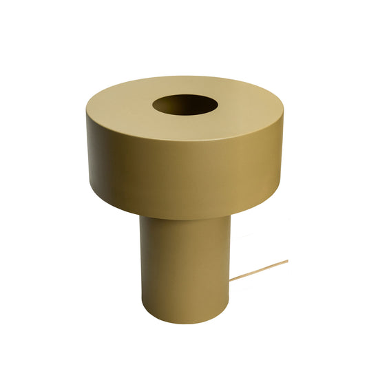 Hübsch Aki Tischlampe Khaki