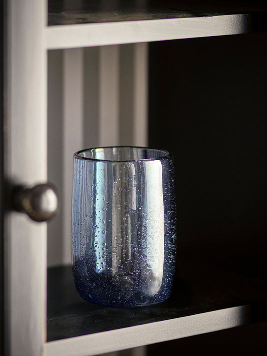 Tabby Trinkgläser, Blau, 4er Set