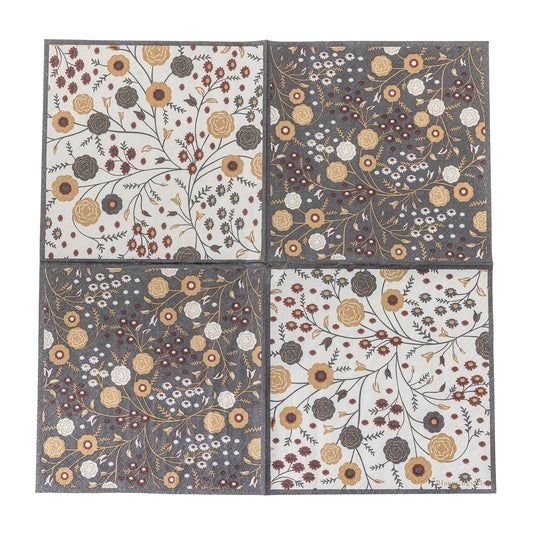 Bloomingville Eydis 20er Pack Serviette, Bunt, FSC®Mix, Paper