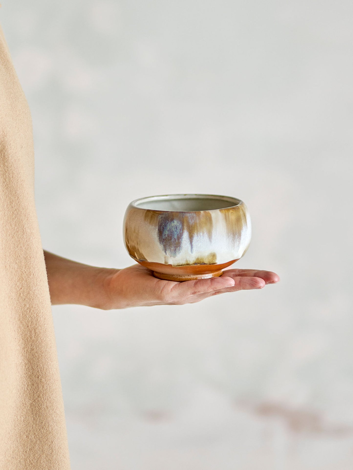 Bloomingville Jade Schale, Natur, Steingut