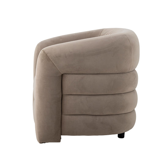 Bloomingville Joel Loungesessel, Grau, Polyester