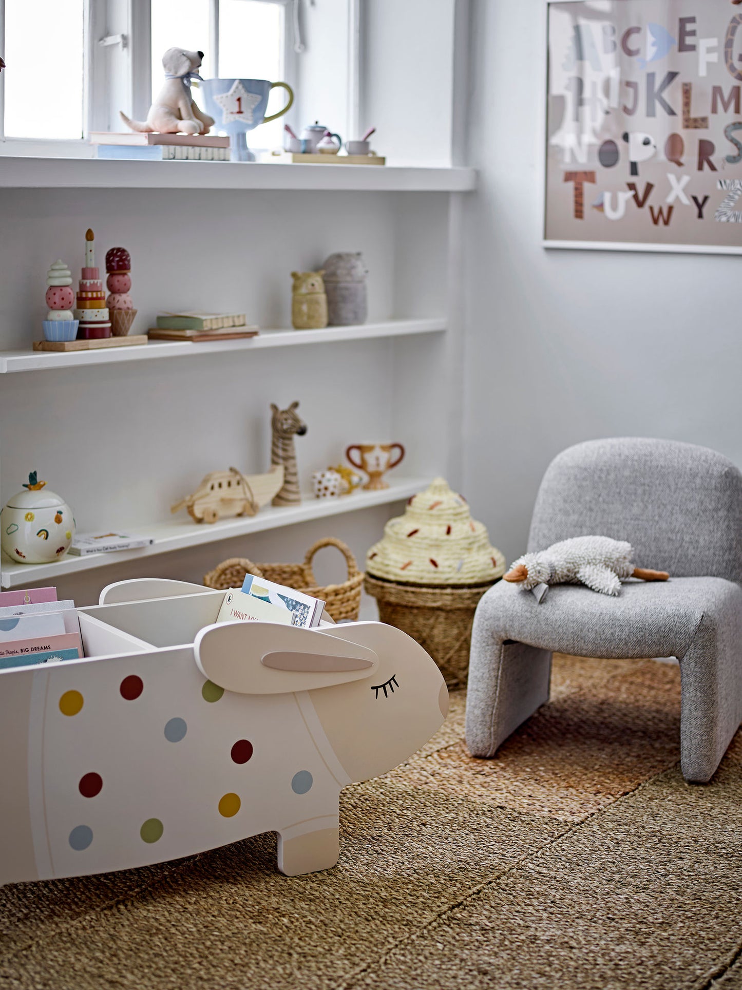 Bloomingville MINI Celebrate Aktivitätsspielzeug, Bunt, FSC®100%, Beech