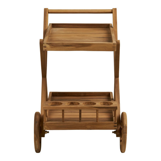 Pasaku Barwagen, Teakholz natur