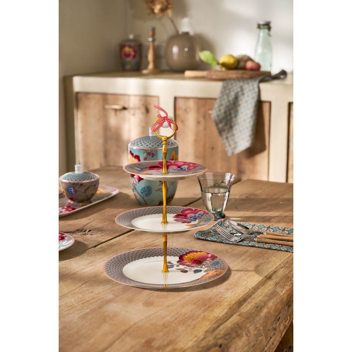 Pip Studio Royal Etagere Blooming Tales Fantasy Khaki