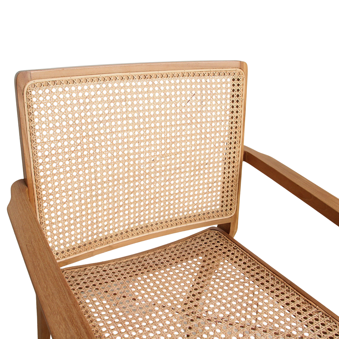 Nova Esszimmerstuhl aus Teakholz mit Armlehne
