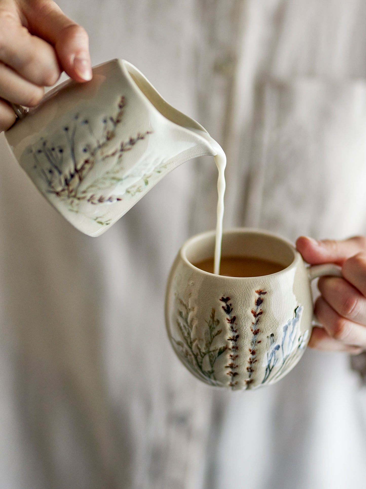 Bloomingville Bea Tasse, Natur, Steingut