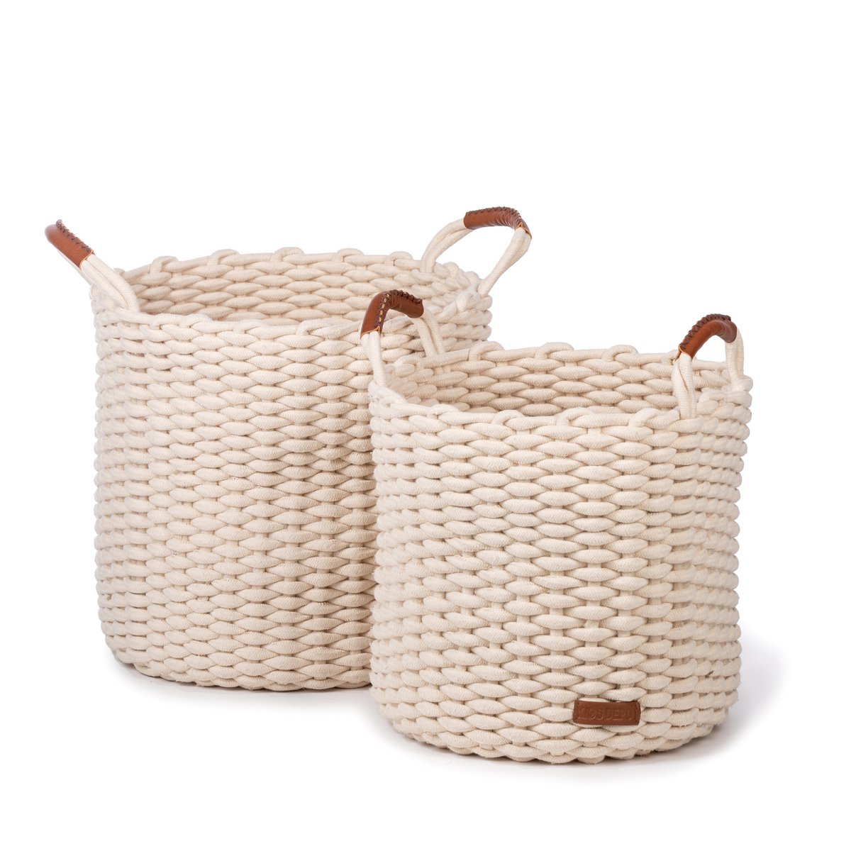 Korbo Korb L weiß, 2er Set