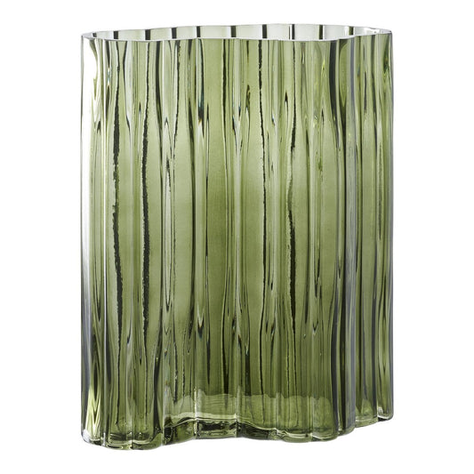 Vase – Rauchgrün, Glas