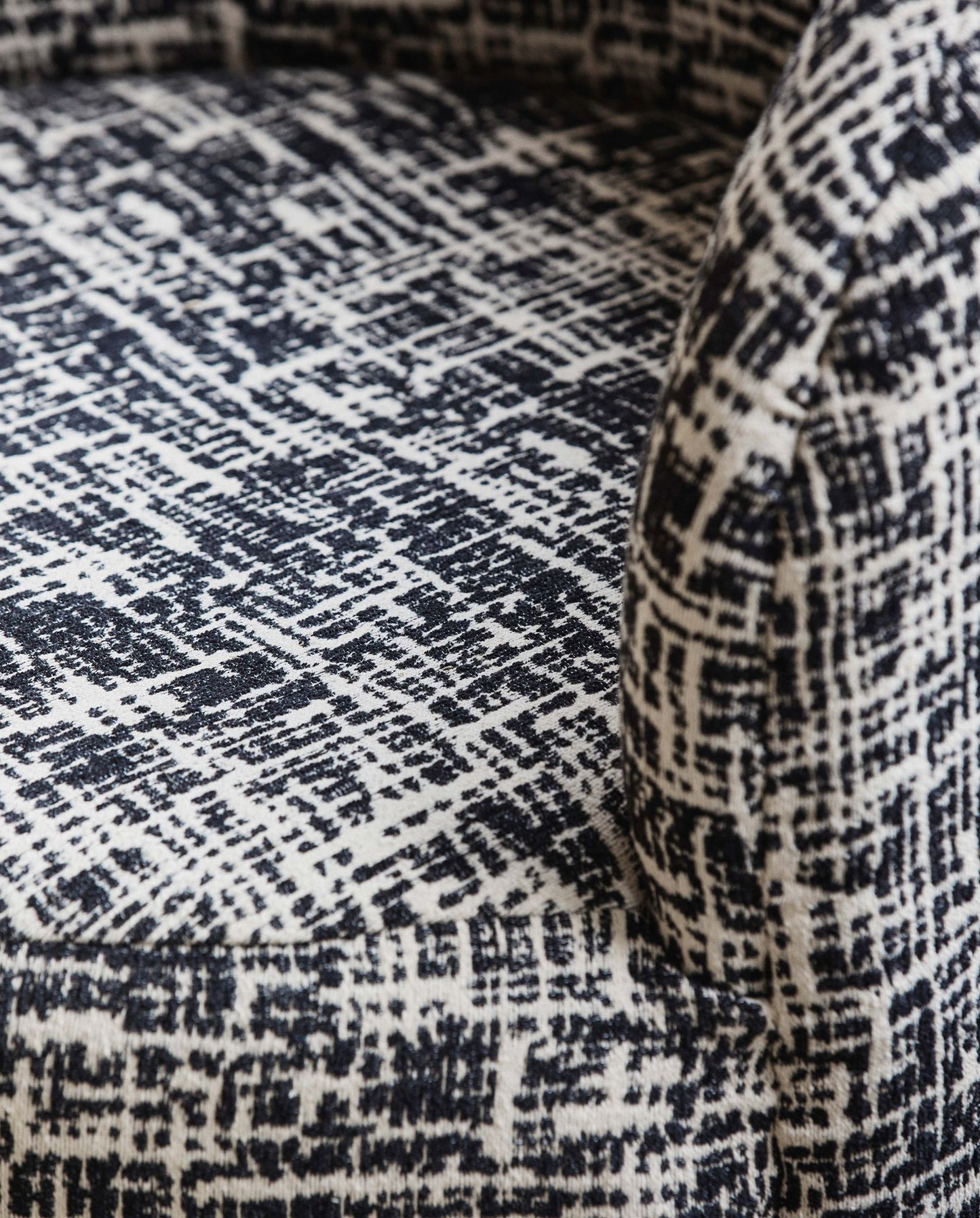 Nordal BOMU Loungesessel - black/white