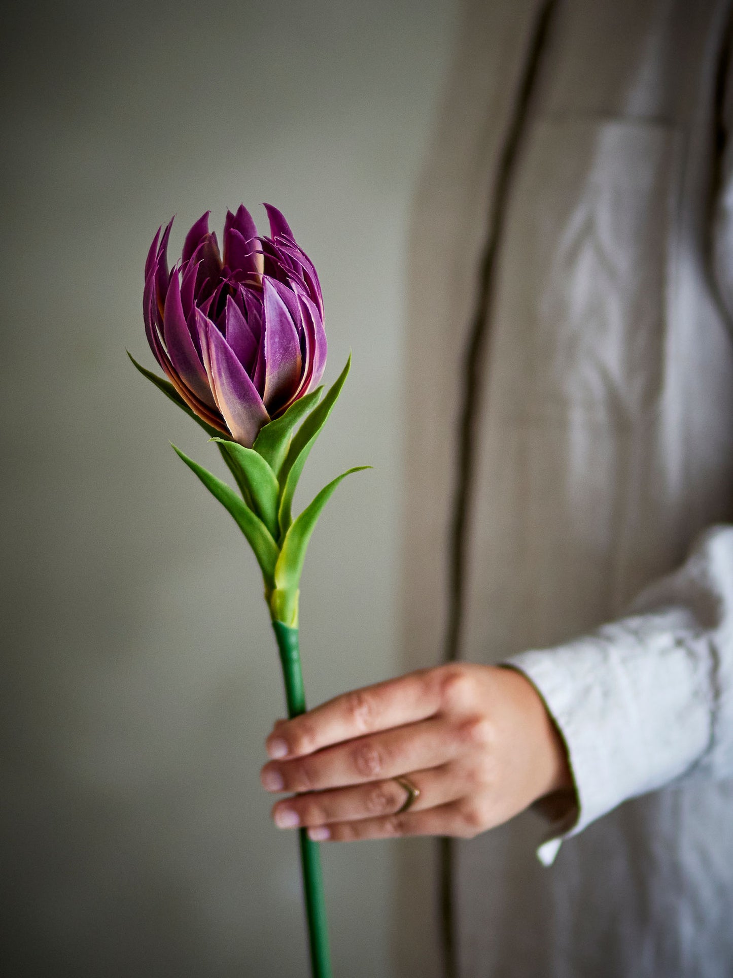 Bloomingville Lily Stiel, Violett, Künstliche Blumen