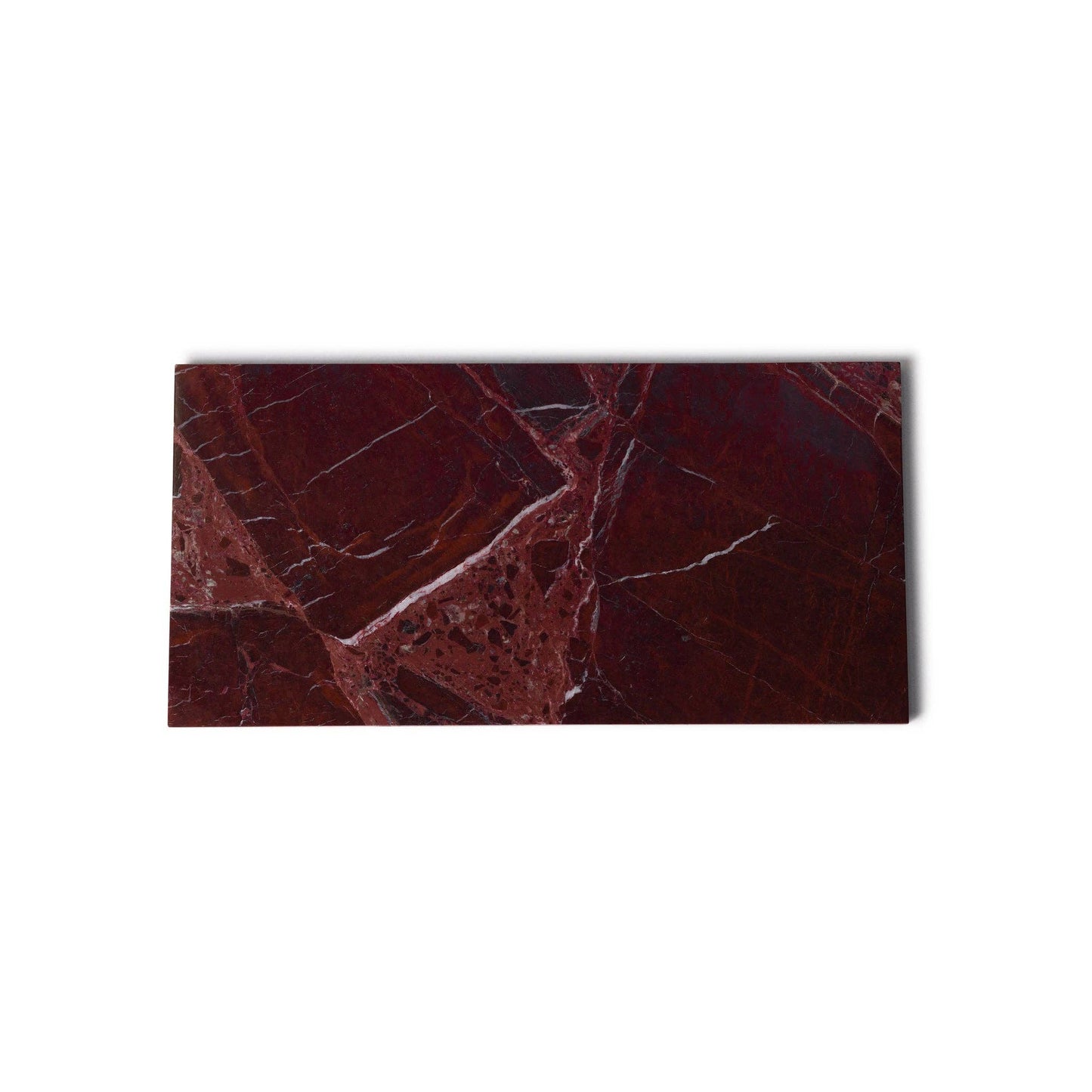Marmortablett, Rosso Levanto 20 x 40 cm
