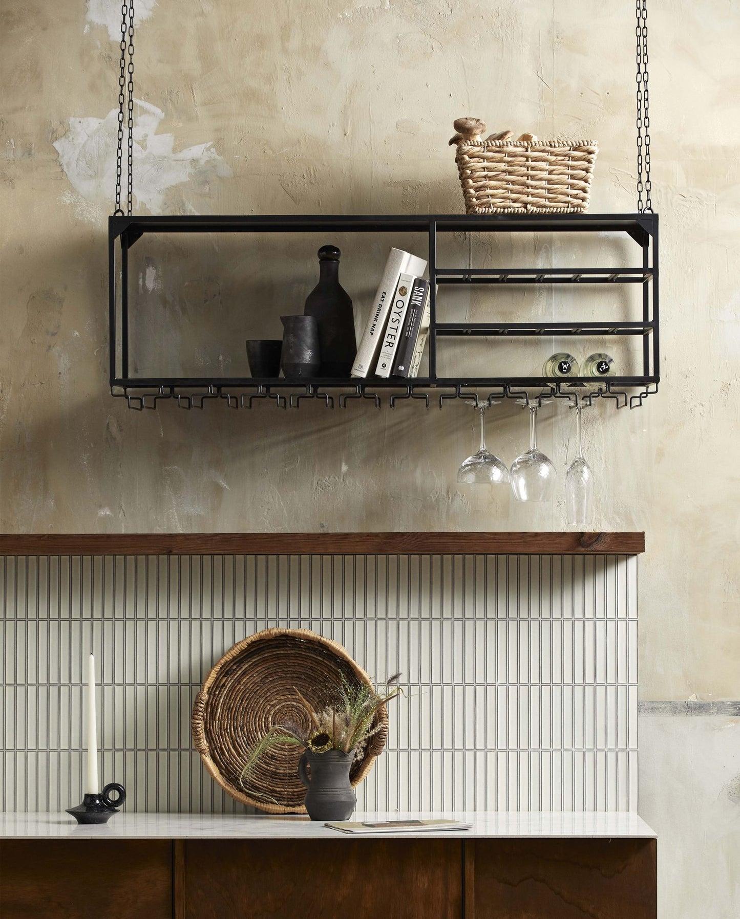 Nordal A/S LOFT rack/shelf, L - black