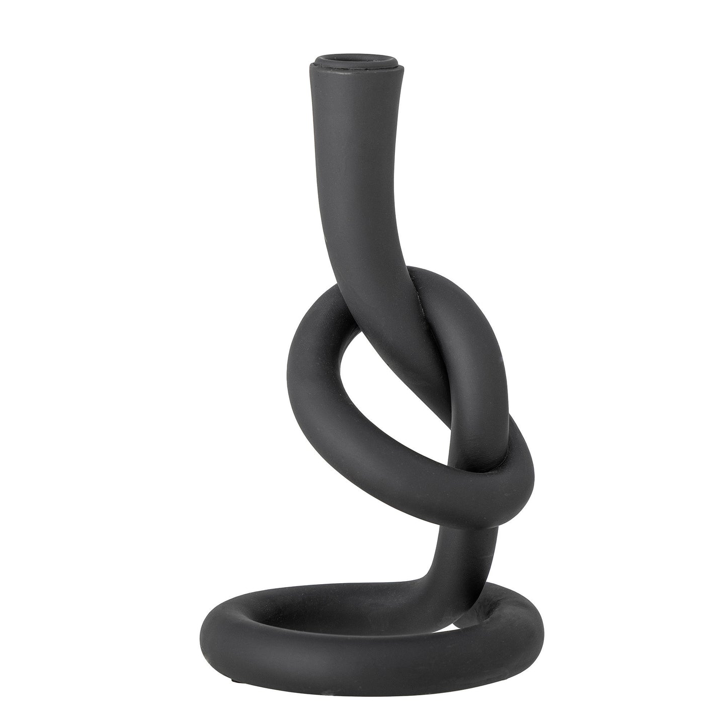 Bloomingville Flikka Kerzenhalter, Schwarz, Polyresin