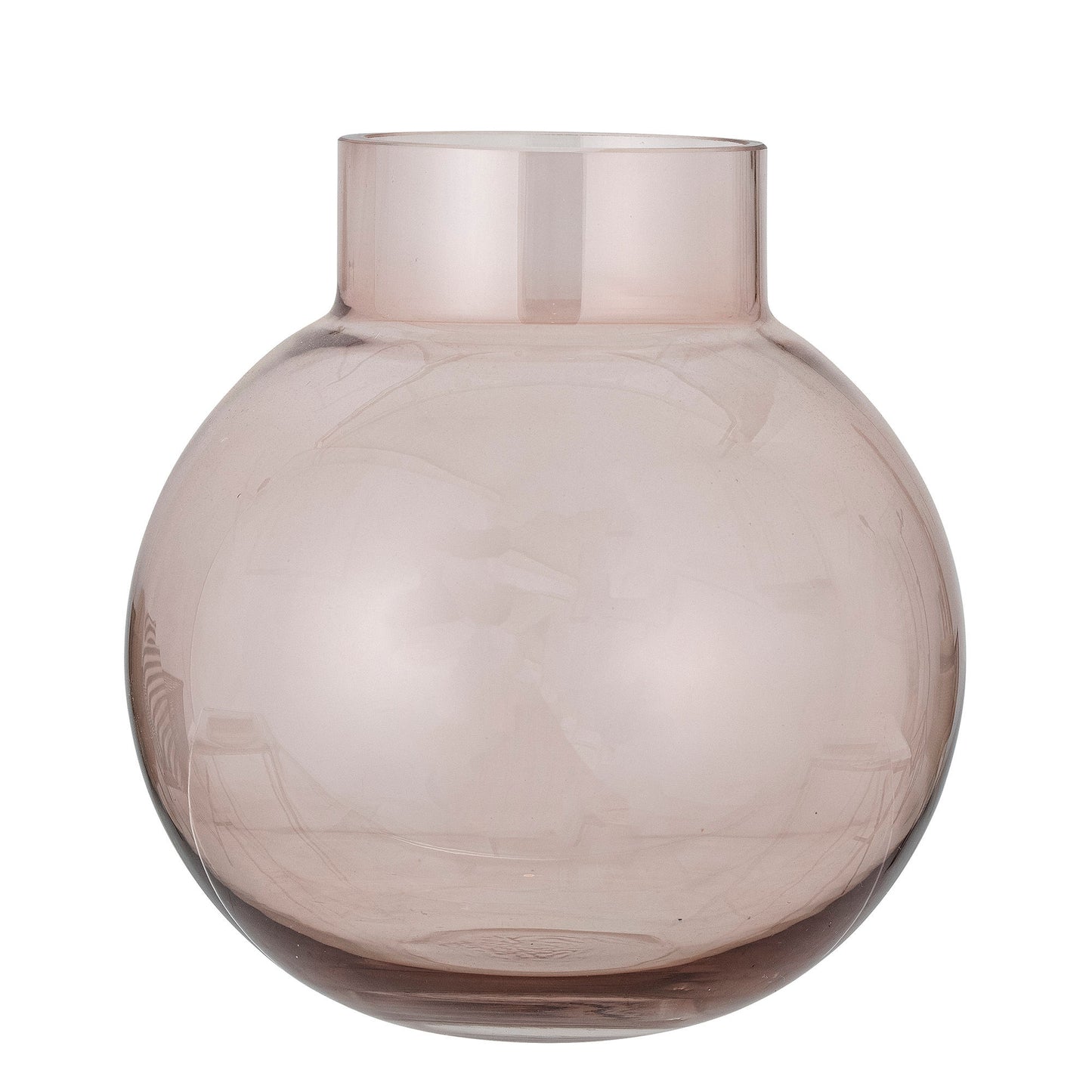 Bloomingville Renato Vase, Rose, Glas