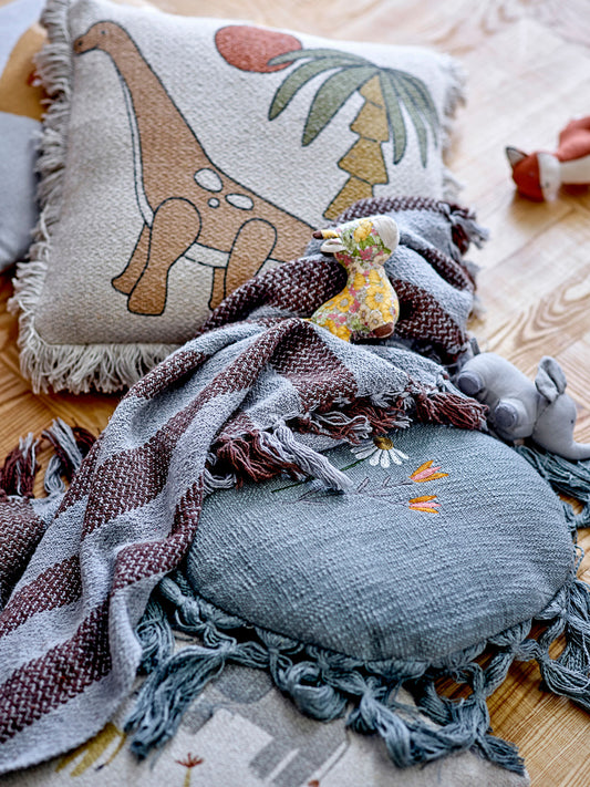 Bloomingville MINI Neah Teppich, Bunt, Baumwolle