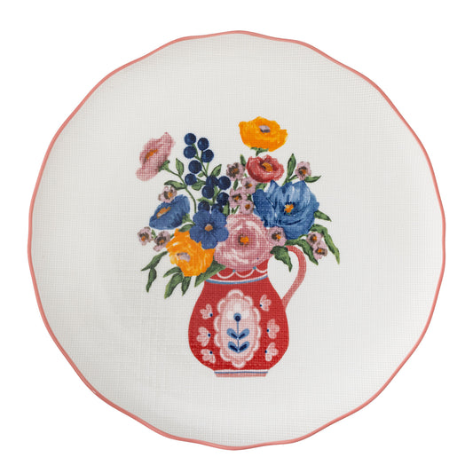 Bloomingville Dorothy Kuchenteller, Bunt, Steingut