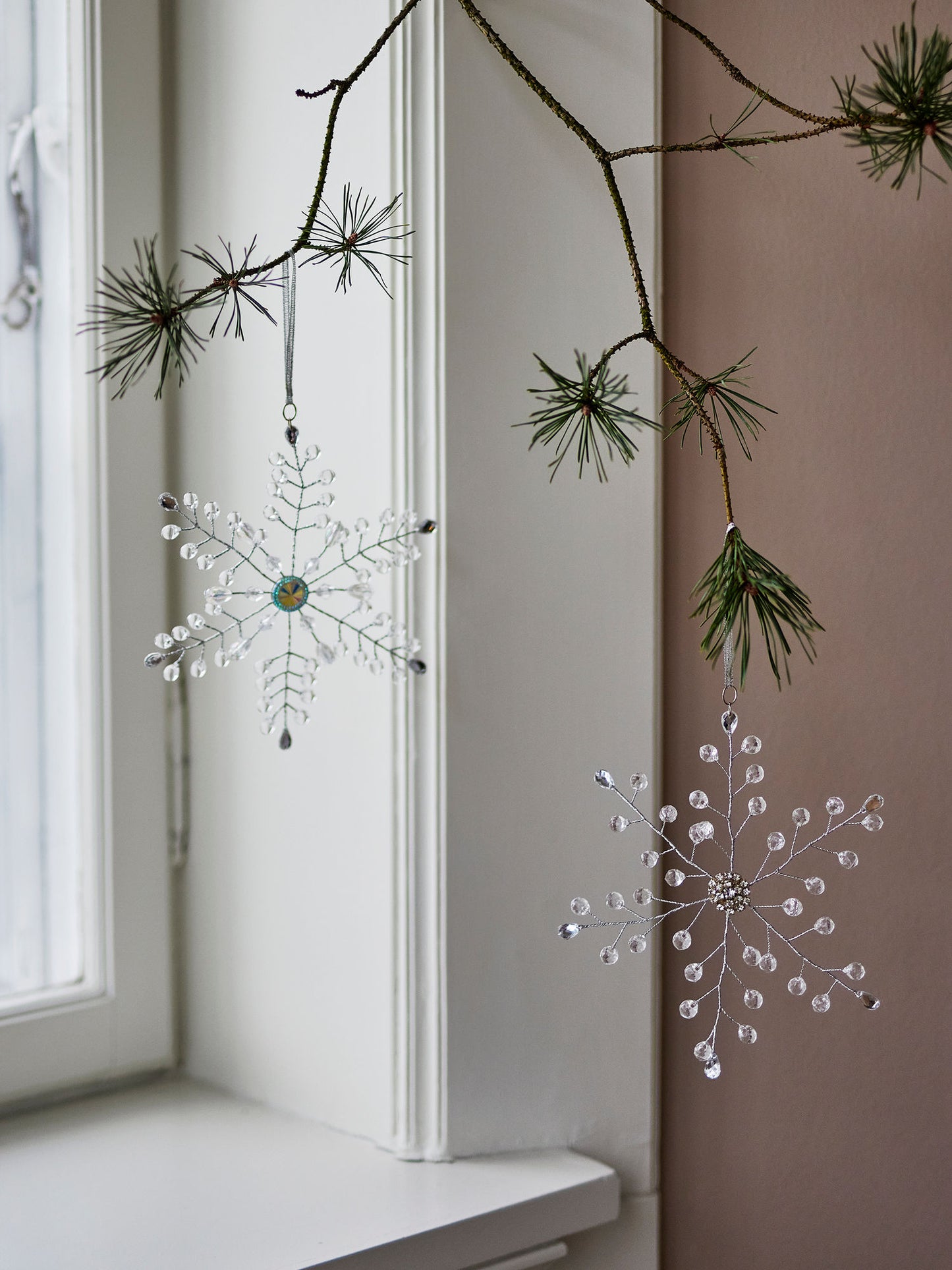 Bloomingville Miku Ornament, Klar, Kunststoff