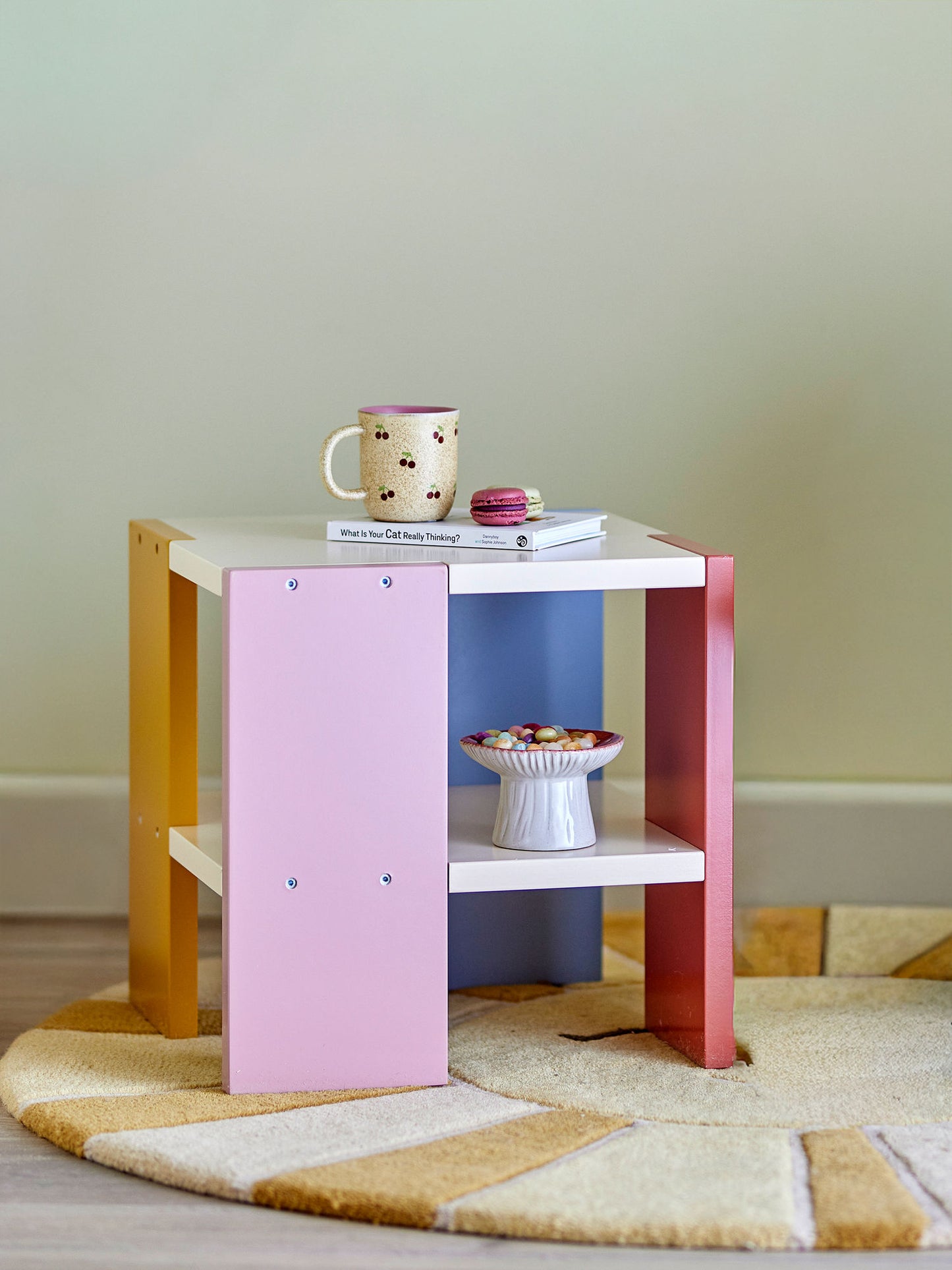 Bloomingville MINI Coloria Tisch, Bunt, FSC®100%, MDF