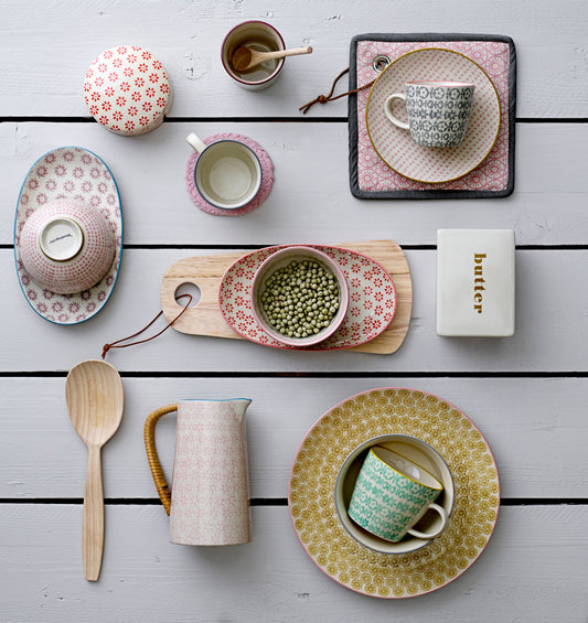 Bloomingville Cécile Tasse, Bunt, Steingut