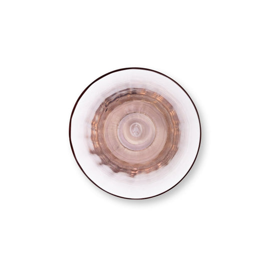 Water Glass Tulip Purple