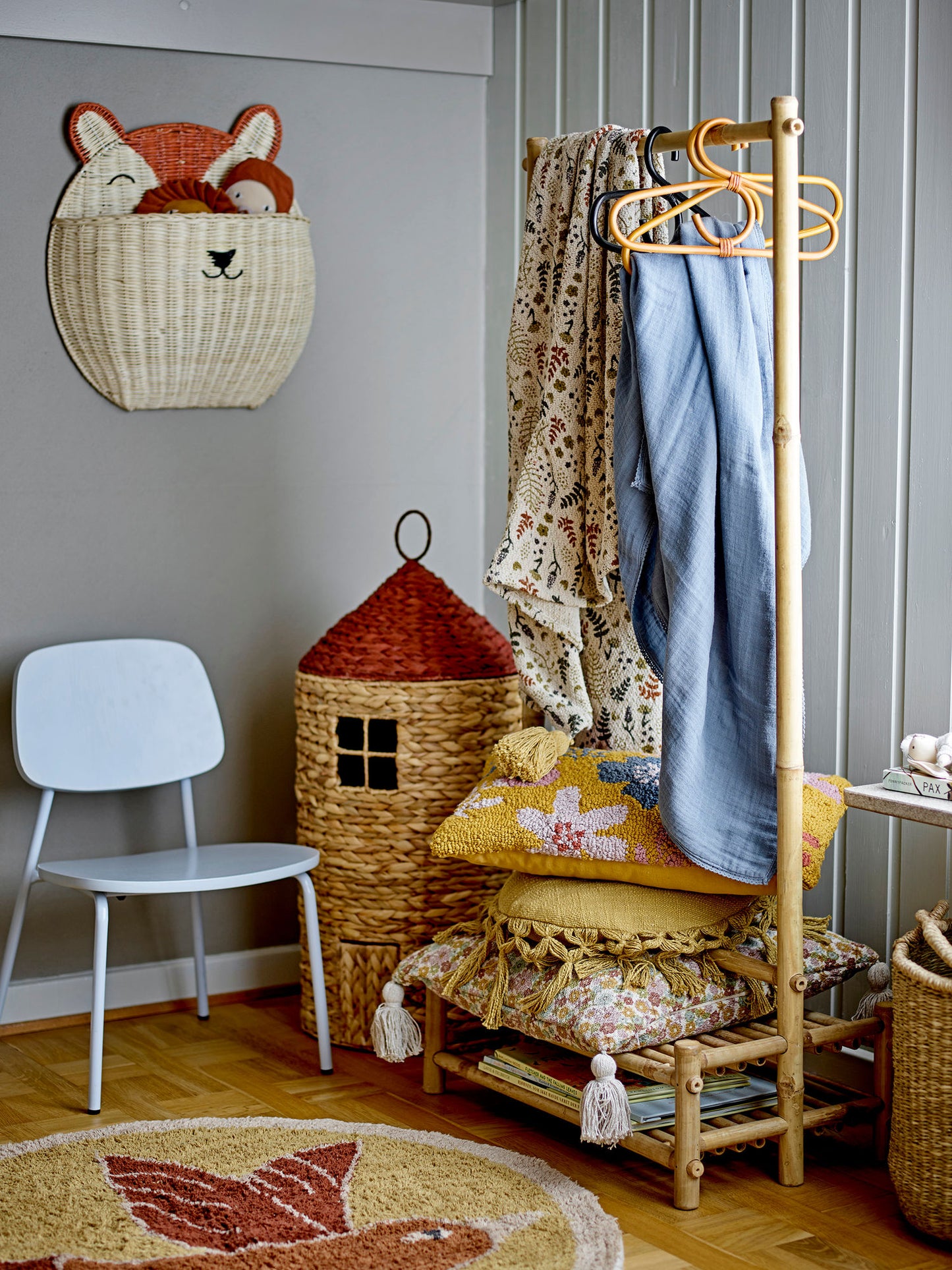 Bloomingville MINI Aranya Aufhänger, Natur, Rattan