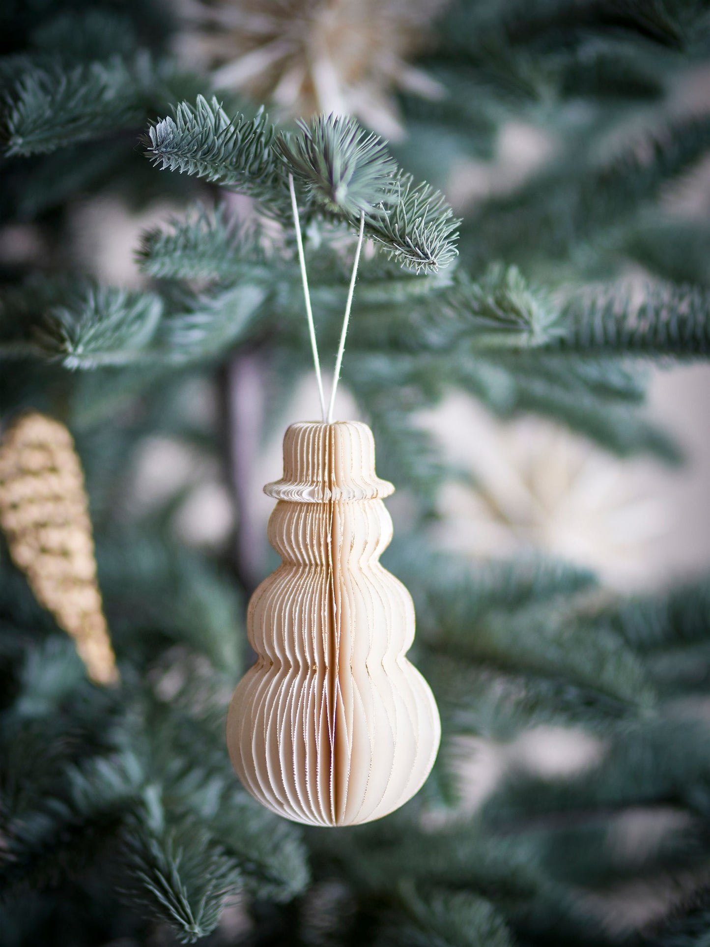 Bloomingville Felip Ornament, Weiß, FSC® Mix, Papier
