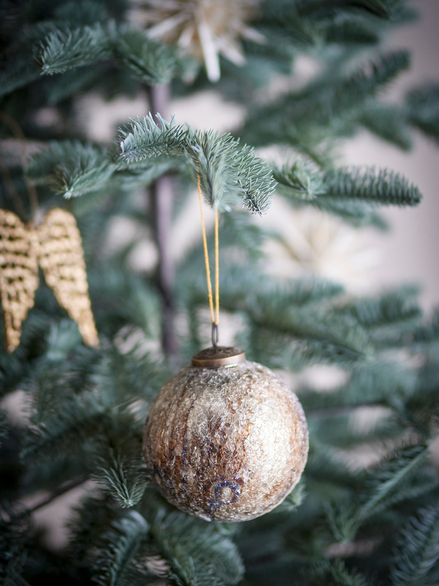 Bloomingville Nany Ornament, Bronze, Glas
