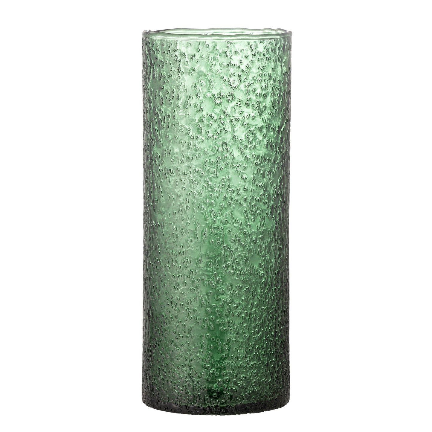 Bloomingville Zenta Vase, Grün, Recyceltes Glas