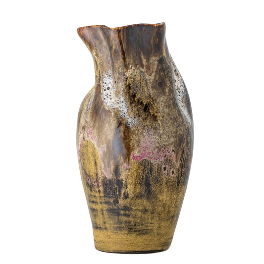 Bloomingville Benoit Vase, Bunt, Steingut