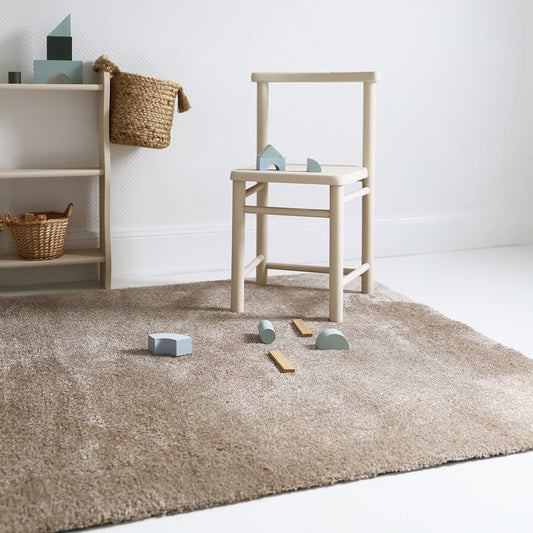 Maschinenwaschbarer Teppich einfarbig ETICO SABLE L