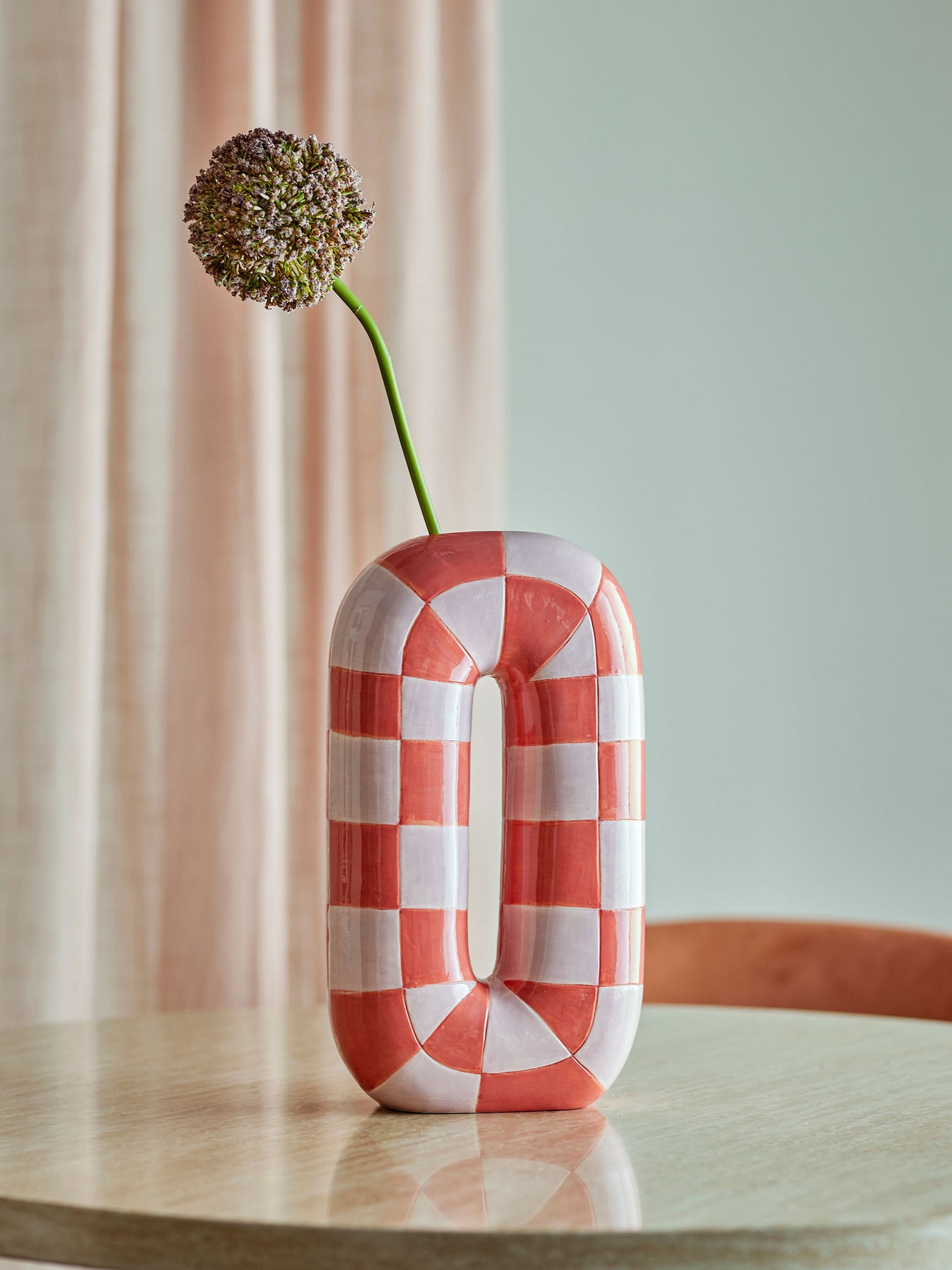 Bloomingville Mae Vase, Orange, Keramik