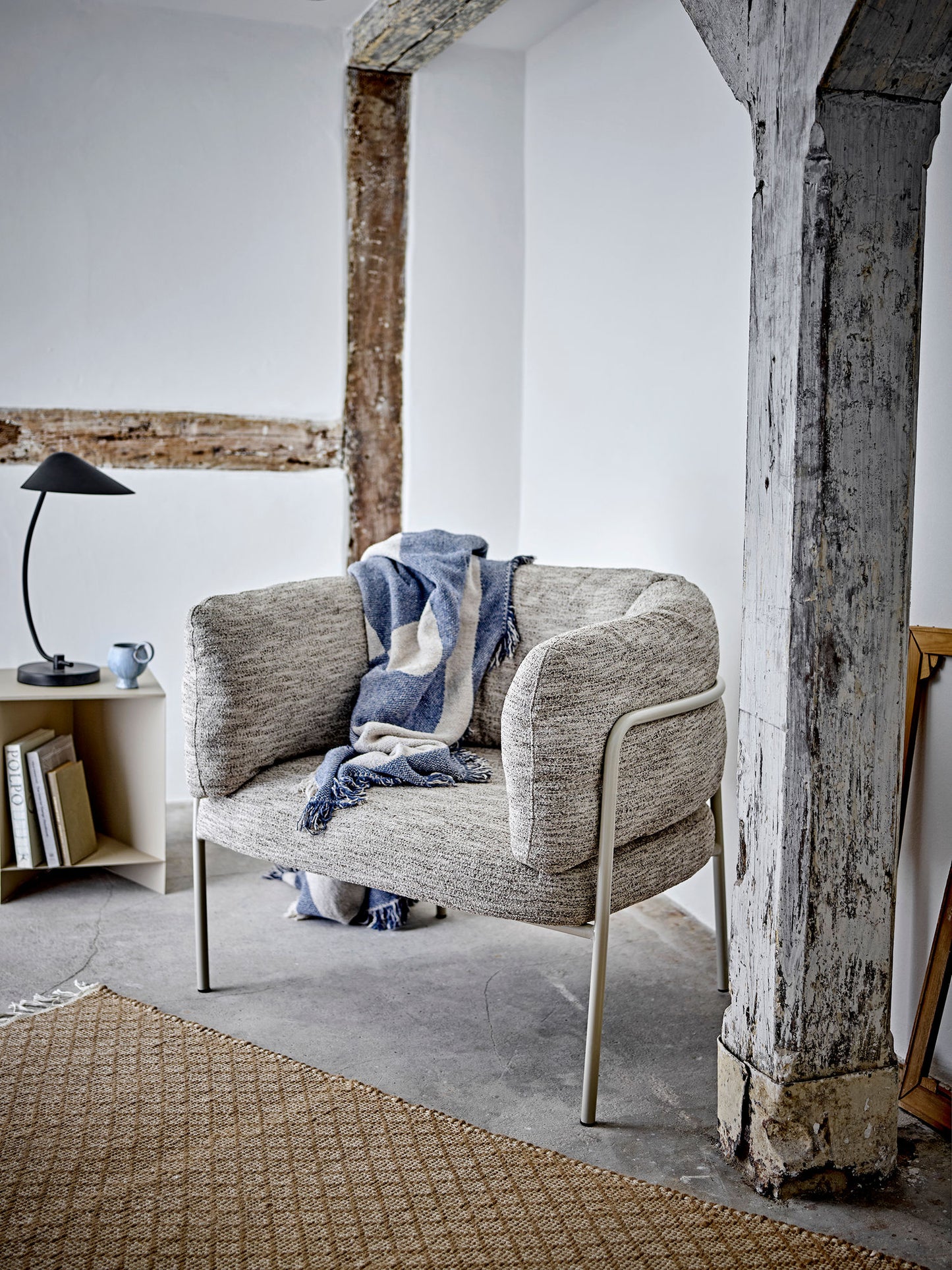 Bloomingville Karel Loungesessel, Natur, FSC®100% Plywood