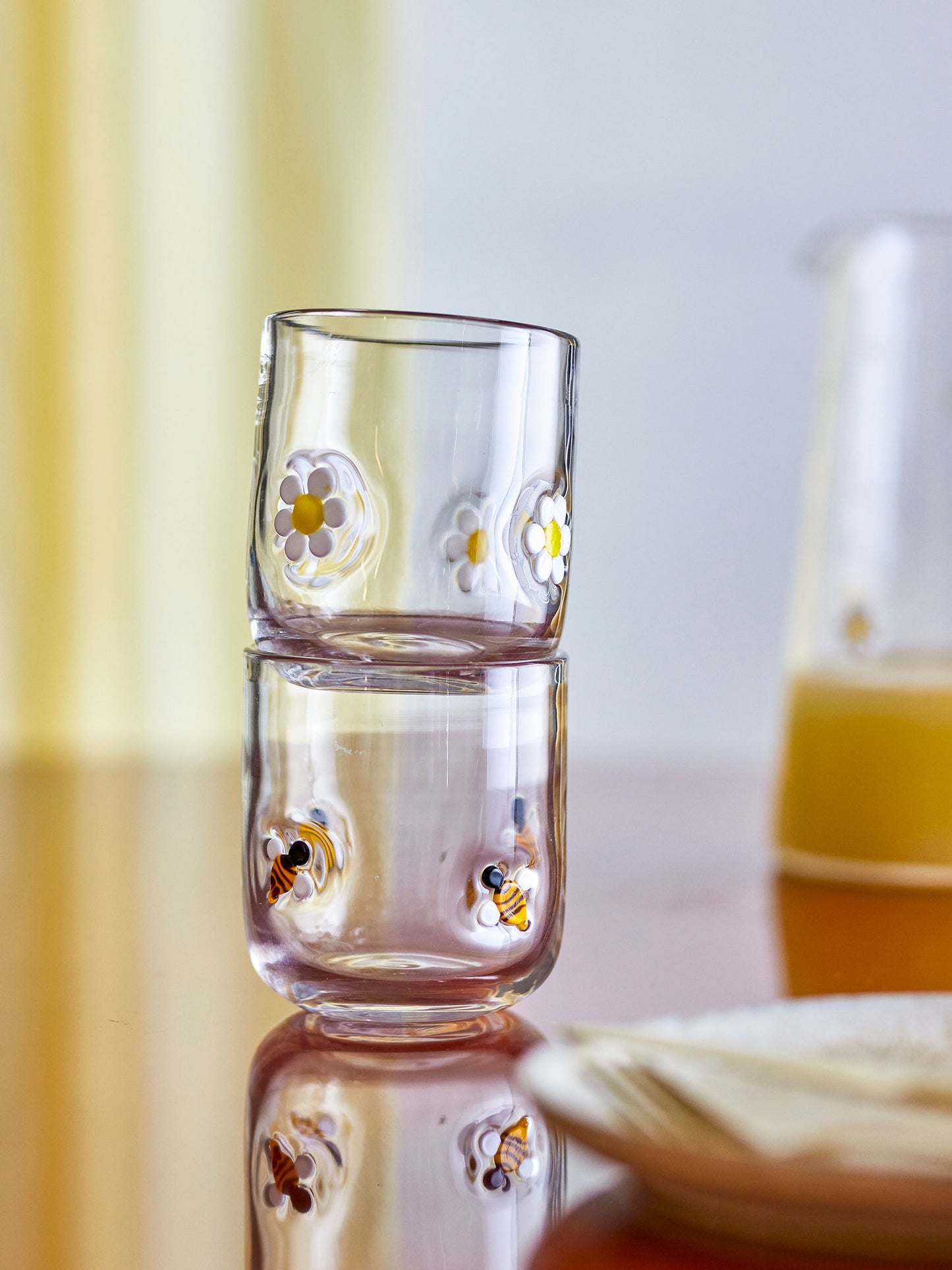 Bloomingville Buzz Trinkglas, Klar, Glas