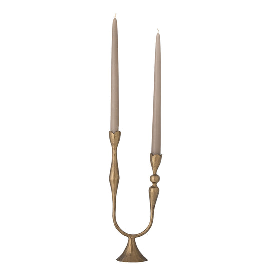 Bloomingville Vesc Kerzenhalter, Brass, Metall
