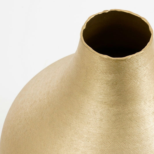 Dekorative Vase Kyan Champagner