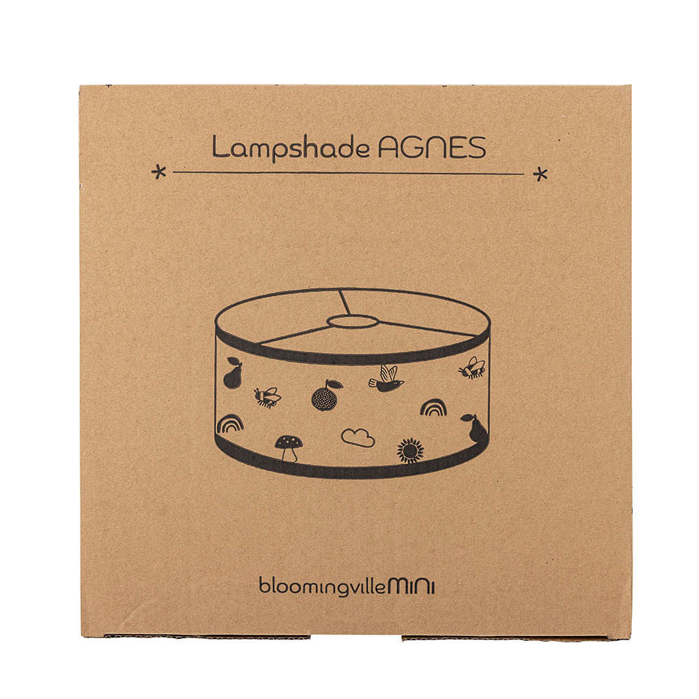 Bloomingville MINI Agnes Lampenschirm, Bunt, Bambus