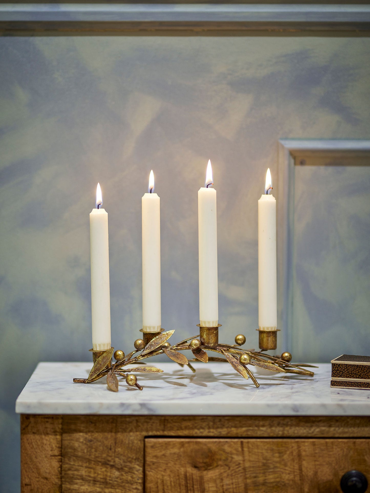 Bloomingville Mirabel Kerzenhalter, Gold, Metall