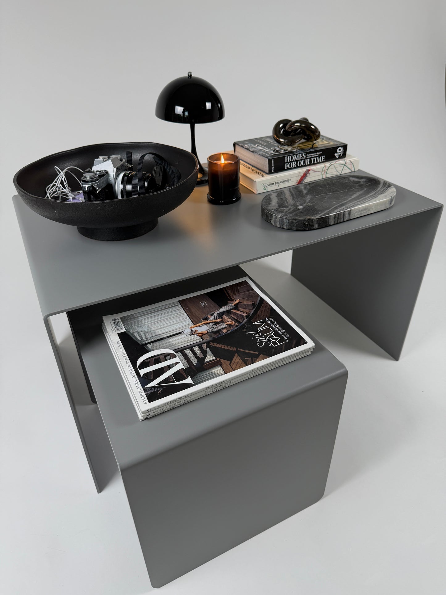 Couchtisch aus Aluminium
