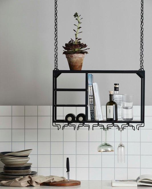 Nordal A/S LOFT rack/shelf, S - black